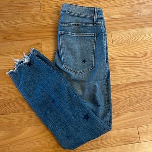 Abercrombie high rise with stars. Size 28